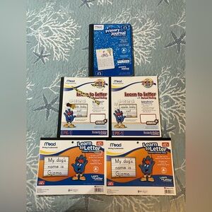 Mead 5 writing tablets grades k-2 never used